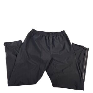 Gore Tex Mens Black Waterproof Rain Pants Lined Athletic Outdoor Gear